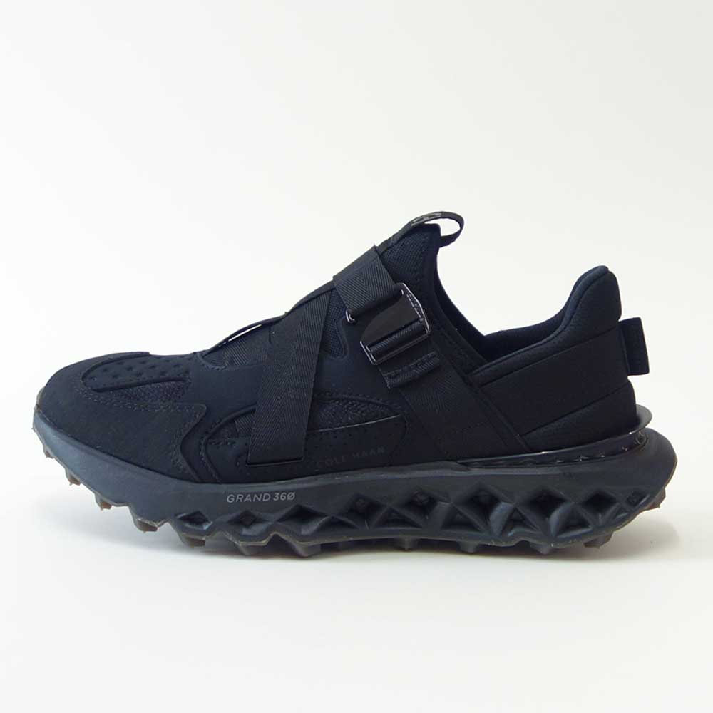 コールハーンCOLEHAAN5.ゼログランドモンクストラップランナー:ブラックc36594(メンズ)ローカットスニーカーウォーキング「靴」