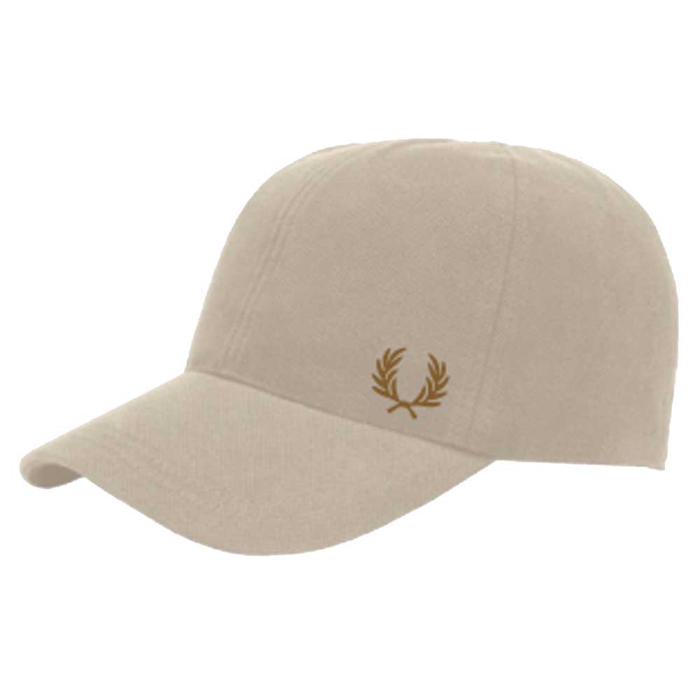 FRED PERRY フレッドペリー Pique Classic Cap HW6726(キャップ) ユニセックス フリーサイズ 帽子 カーブドバイザー ストラップ調整