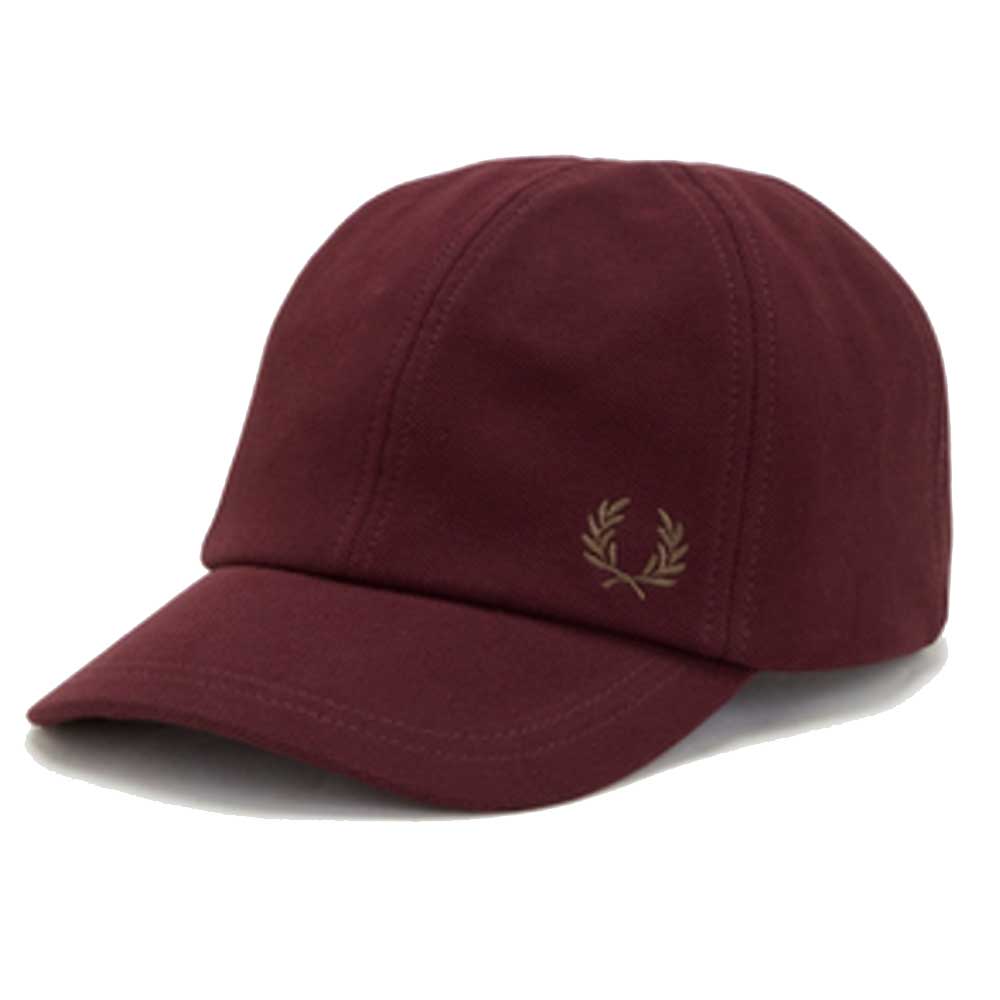 FRED PERRY フレッドペリー Pique Classic Cap HW6726(キャップ) ユニセックス フリーサイズ 帽子 カーブドバイザー ストラップ調整