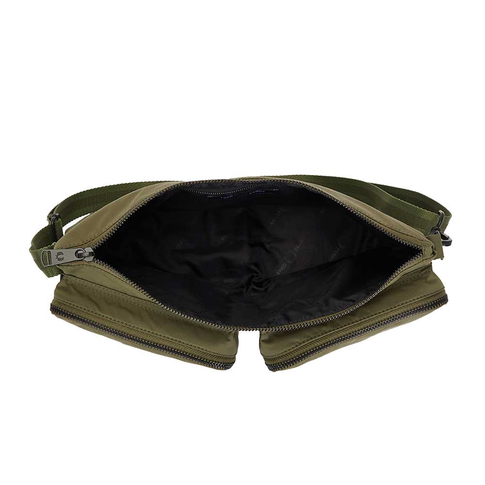 FREDPERRYフレッドペリーNylonPocketSideBagL7270v71(UNIFORMGREEN/WARMGREY)ショルダーバッグボディバックサイドバッグ