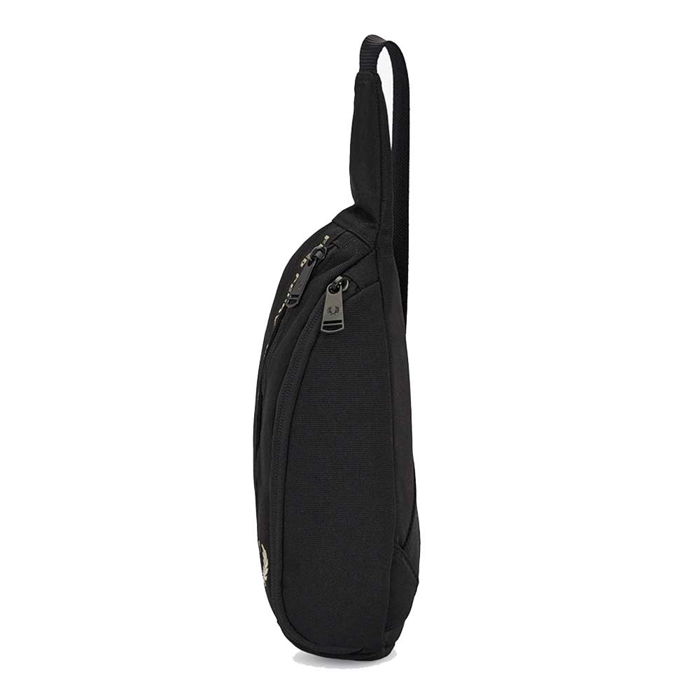 FREDPERRYフレッドペリーFredPerryTapedSlingBagL7294v67(BLACK/WARMGREY)スリングボディバックメッセンジャーバッグ