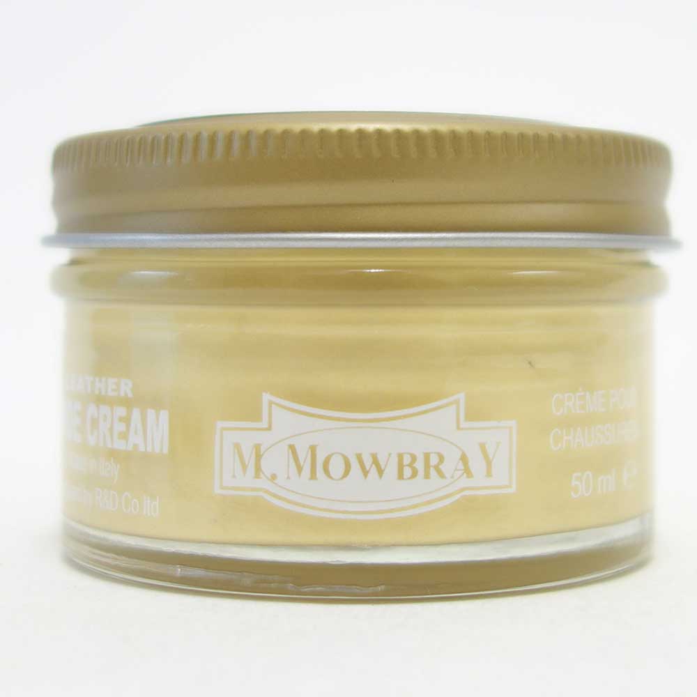 M.MOWBRAY M.モゥブレィ モウブレイ・メタリックカラーシュークリームジャー(イタリア製) 乳化性タイプ靴クリーム R&D