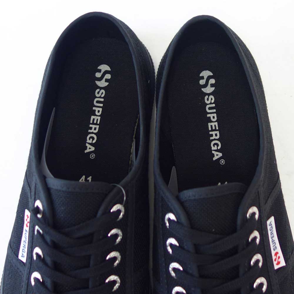 スペルガSUPERGA2750-COTUCLASSIC(ユニセックス)FULLBLACK(s000010996)ナチュラルなキャンバススニーカー「靴」