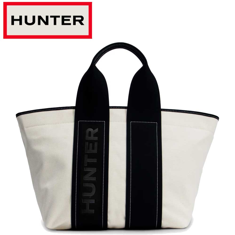 ハンター HUNTER UBS2303CAA リファインド スティッチ キャンバス トートバック (カラー:ブラック・ナチュラル) トートバッグ ショルダーバッグ ハンドバッグ
