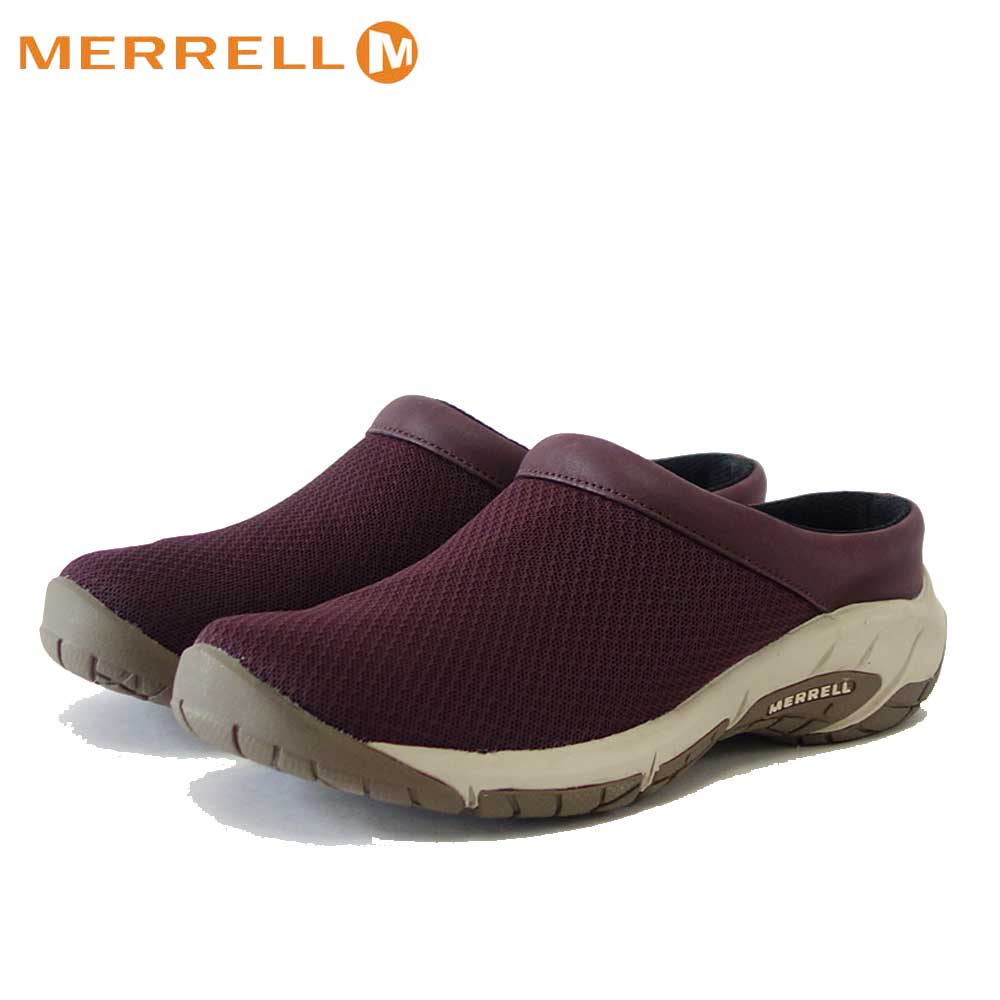 MERRELL メレル アンコールブリーズ4 Encore Breeze 4(レディース) 005520 バーガンディ ミュール スリッポン 「靴」