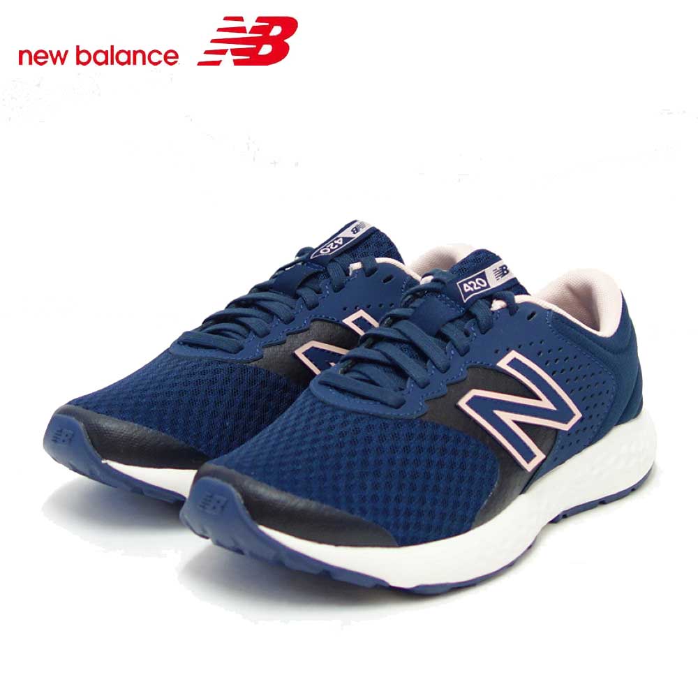 new balance ニューバランス WE420JN2 ネイビー (レディース) 2E幅 ゆったりフィットのランニング ウォーキング シューズ 「靴」