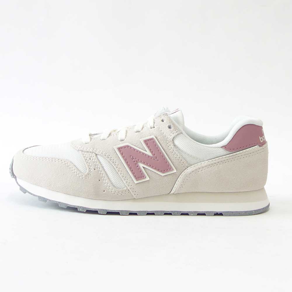newbalanceニューバランスWL373OK2Moonbeam/Red(レディース)スニーカーランニングシューズウォーキングライフスタイルスエードメッシュ「靴」