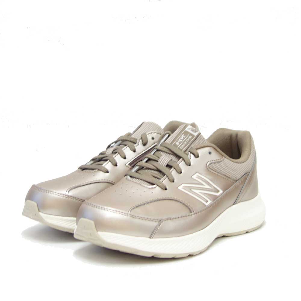 new balance ニューバランス WW363MU8 ブラウンメタリック (レディース) 2E幅 ゆったりフィットのウォーキングシューズ サイドファスナー付き「靴」
