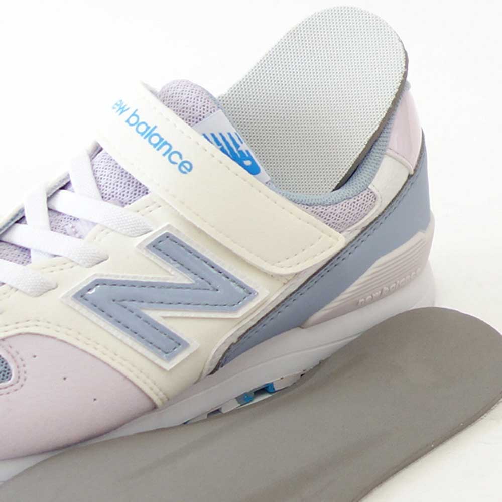ニューバランスnewbalanceYV996MH3パープル/ホワイト(キッズ)マジックテープスニーカー子供靴「靴」