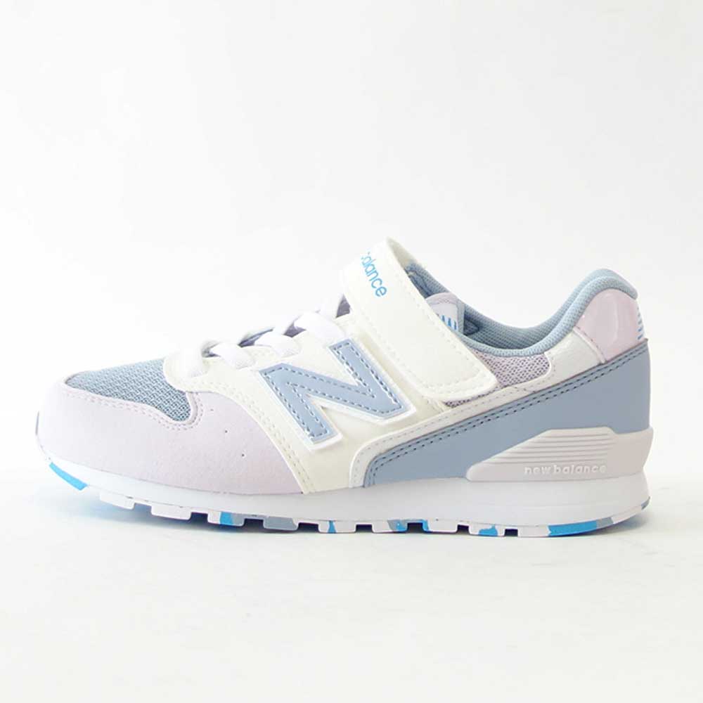 ニューバランスnewbalanceYV996MH3パープル/ホワイト(キッズ)マジックテープスニーカー子供靴「靴」