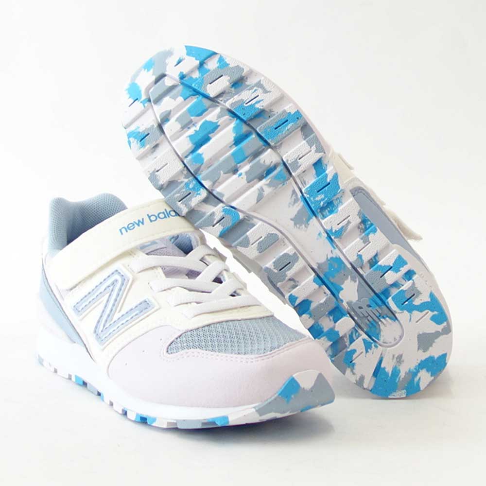 ニューバランスnewbalanceYV996MH3パープル/ホワイト(キッズ)マジックテープスニーカー子供靴「靴」
