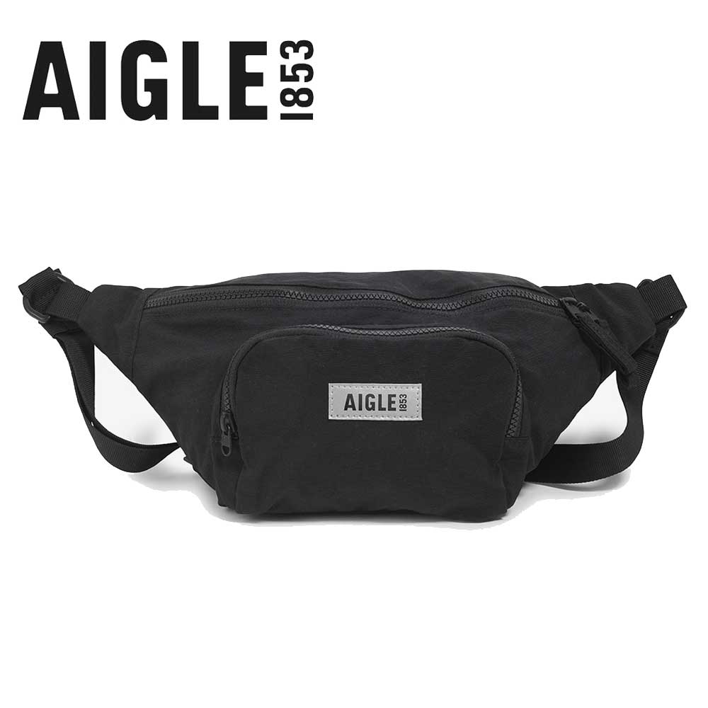 エーグル AIGLE ZNHAP95 アーバンモビリティバムバッグ (ブラック・カーキ) ボディバッグ ショルダーバッグ ユニセックス