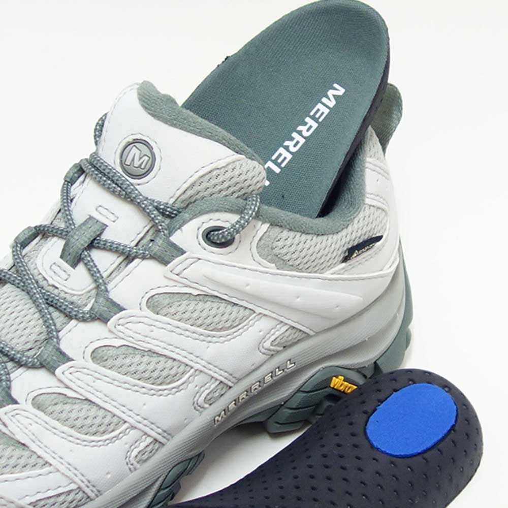 メレルMERRELL（レディース）モアブ3シンセティックゴアテックスMOABW00004921ローカット（カラーOOLONG）GORE-TEX完全防水通気性メッシュアウトドアシューズウォーキングハイキングトレイル「靴」