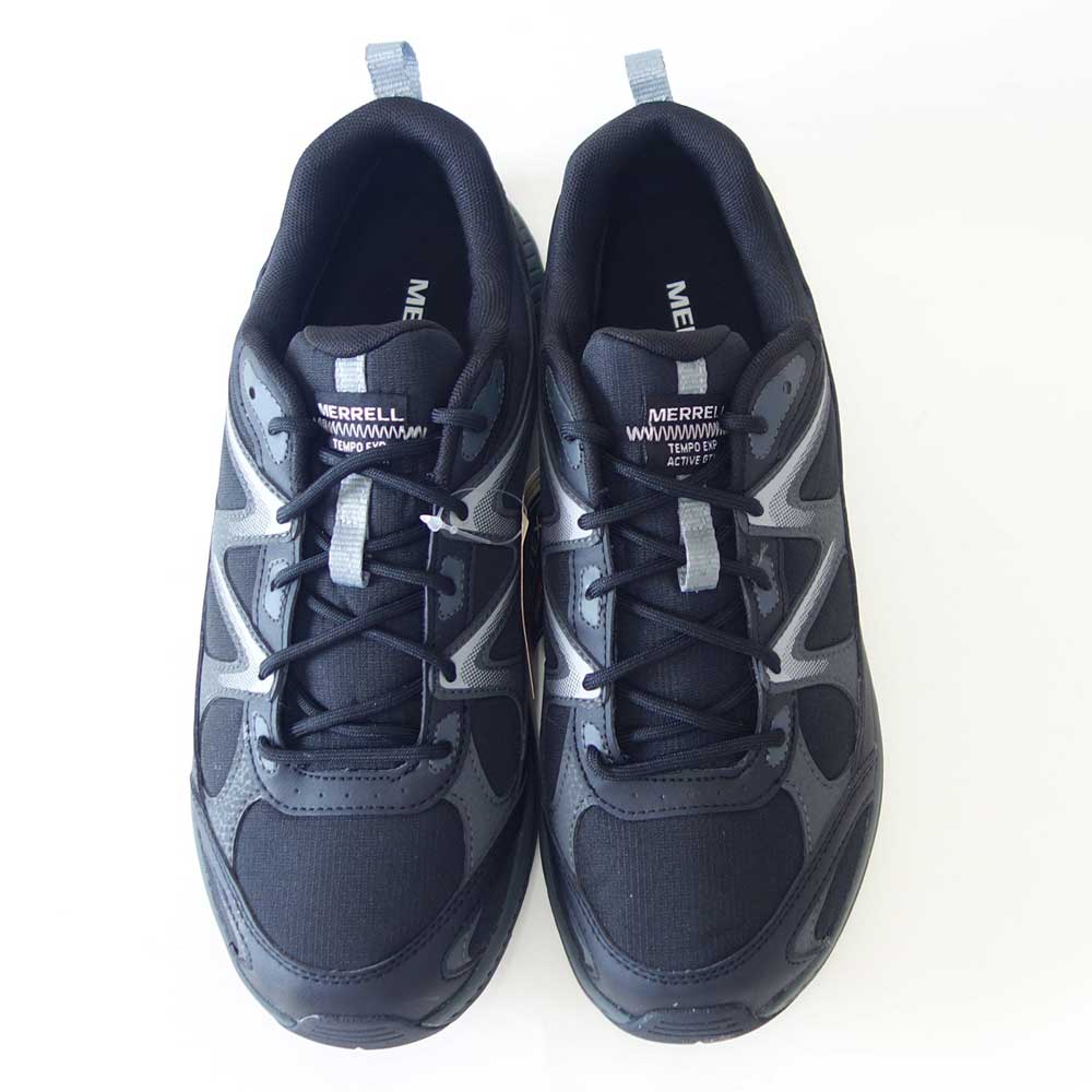 メレルMERRELL（メンズ）TEMPOEXPACTIVEGORE-TEXメンズJ00005494カラー：ブラックGORE-TEX完全防水通気性メッシュアウトドアシューズウォーキングハイキングトレイル「靴」