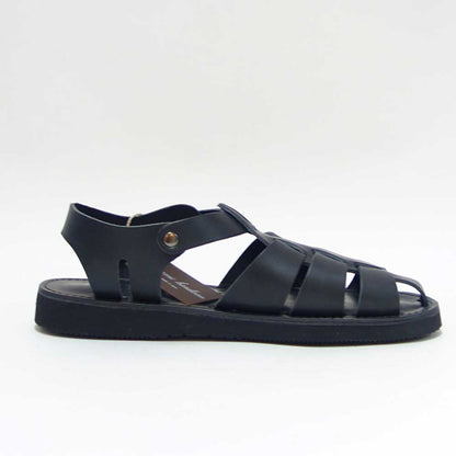 オーガニックハンドルーム Organic Handloom GURKHA 002009 ブラック  グルカサンダル  日本製 天然皮革「靴」