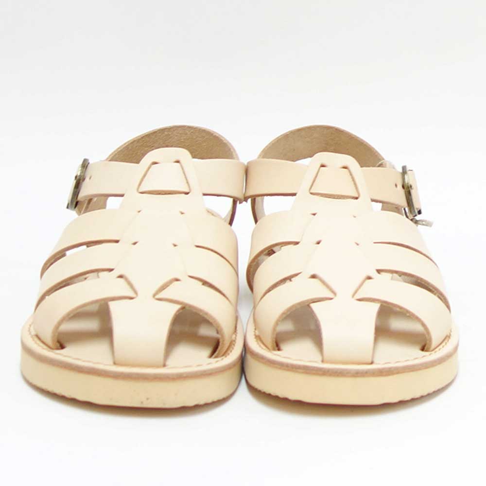 オーガニックハンドルーム Organic Handloom GURKHA 002011 ナチュラル  グルカサンダル  日本製 天然皮革 ヌメ革「靴」