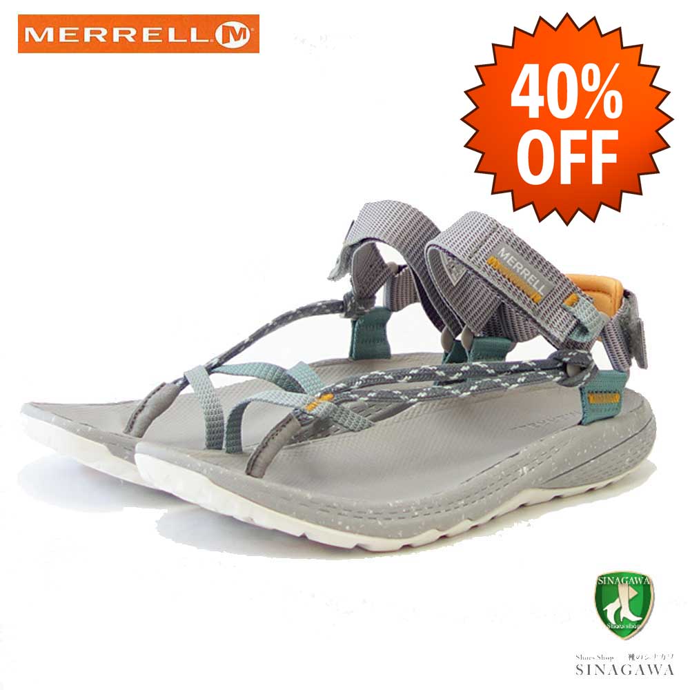 【SALE 40%OFF】 MERRELL メレル ブラバーダ コード ラップ （レディース） 004176 パロマ  バックストラップサンダル スポーツサンダル ビーチサンダル「靴」