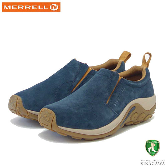 MERRELL メレル ジャングル モック JUNGLE MOC （メンズ）004489 ネイビー/スパイス スリッポン ウォーキング「靴」