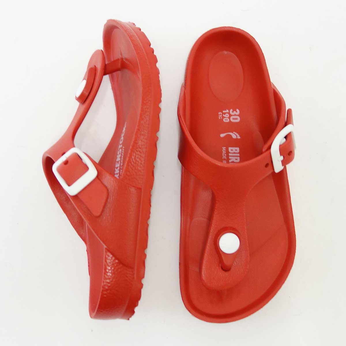 BIRKENSTOCK（ビルケンシュトック）  GIZEH（ギゼ）キッズサンダル  0128393（EVA／レッド ） ドイツ製快適サンダル 「靴」子供「靴」