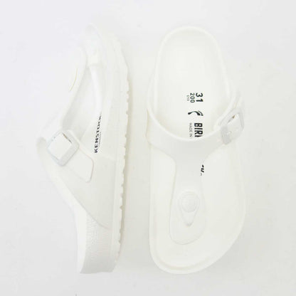 BIRKENSTOCK（ビルケンシュトック）  GIZEH（ギゼ）キッズサンダル  0128403（EVA／ホワイト ） ドイツ製快適サンダル 「靴」子供 ビーチサンダル