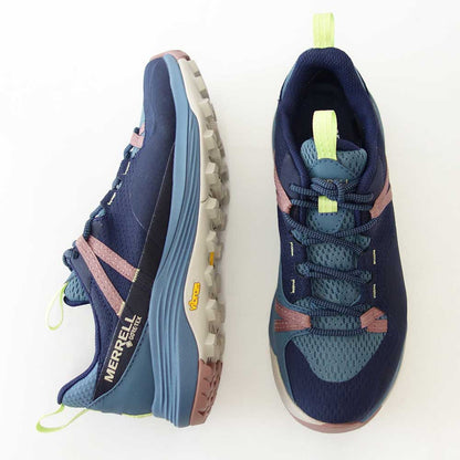 MERRELL メレル サイレン 4 ゴアテックス SIREN 4 GORE-TEX（レディース） 037280  SEA（シー） 完全防水 ウォーキングシューズ ローカット ハイキングモデル「靴」