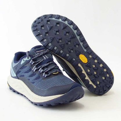 MERRELL メレル アントラ 3 ゴアテックス ANTORA 3 GORE-TEX（レディース） 037342  SEA（シー） 完全防水 ウォーキングシューズ ローカット トレイルランニング ハイキングモデル「靴」