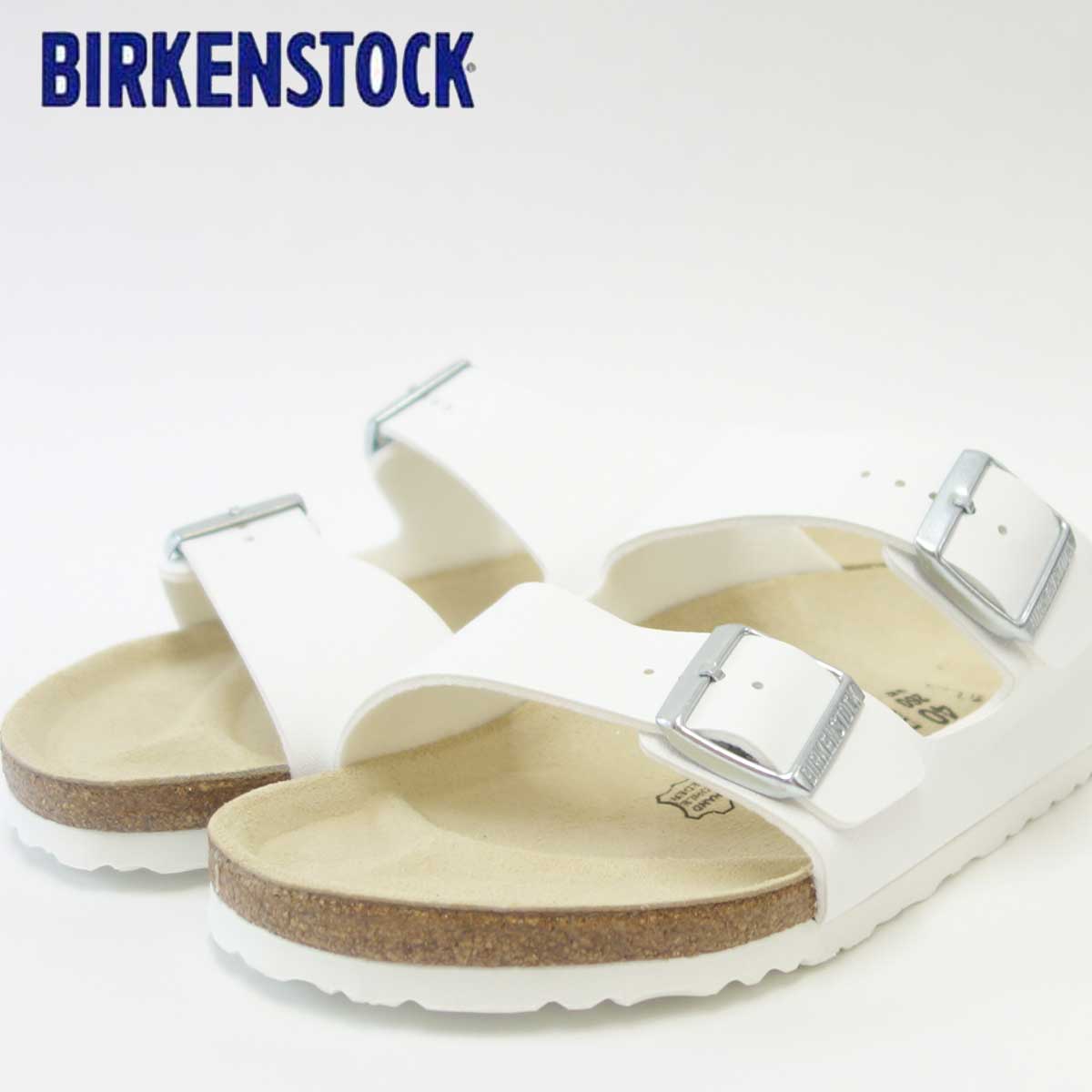 BIRKENSTOCK ビルケンシュトック ARIZONA（アリゾナ）ユニセックス  051733 ホワイト（ナローフィット 幅狭） ドイツ生まれの快適サンダル 「正規品」 「靴」