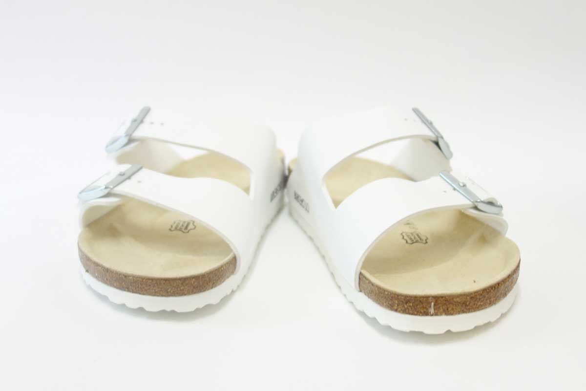 BIRKENSTOCK ビルケンシュトック ARIZONA（アリゾナ）ユニセックス  051733 ホワイト（ナローフィット 幅狭） ドイツ生まれの快適サンダル 「正規品」 「靴」
