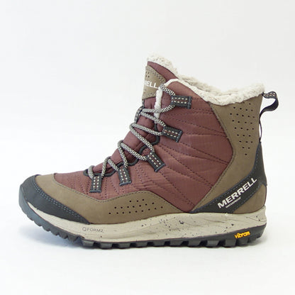 【SALE 30%OFF】 MERRELL メレル アントラ スニーカー ブーツ（レディース） 066930  MARRON 防水 ウォーキング  高機能ビブラムソール 新感覚コンフォートスニーカー 「靴」