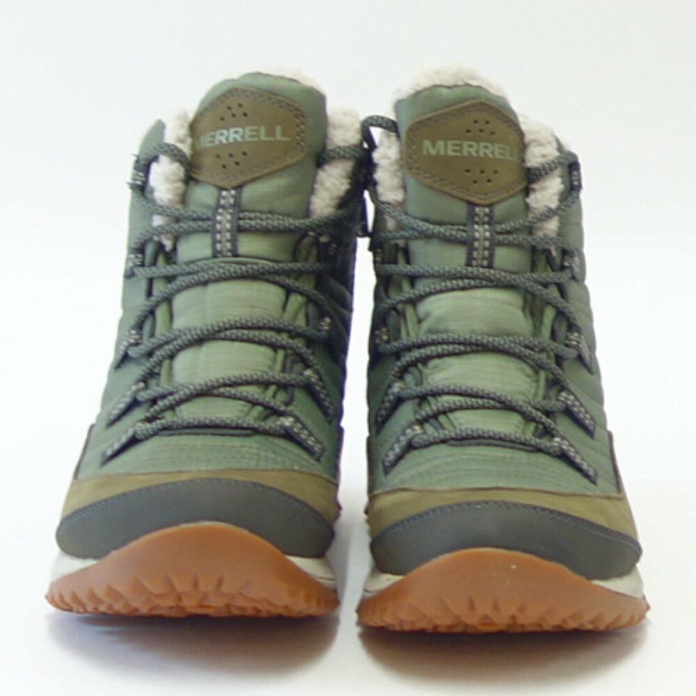 【SALE 30%OFF】 MERRELL メレル アントラ スニーカー ブーツ（レディース） 066948  LICHEN 防水 ウォーキング  高機能ビブラムソール 新感覚コンフォートスニーカー 「靴」