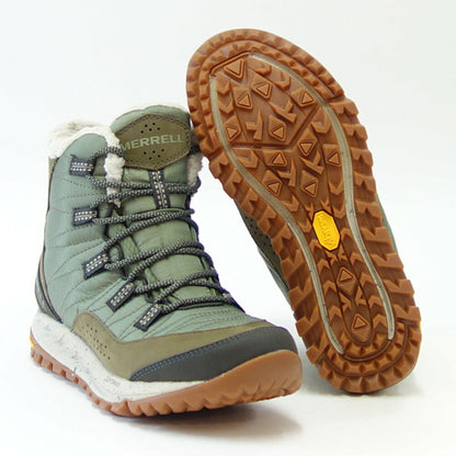 【SALE 30%OFF】 MERRELL メレル アントラ スニーカー ブーツ（レディース） 066948  LICHEN 防水 ウォーキング  高機能ビブラムソール 新感覚コンフォートスニーカー 「靴」