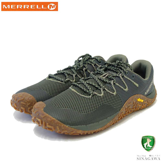 MERRELL メレル トレイル グローブ 7 TRAIL GLOVE 7 （メンズ） 067655  パイン/ガム ベアフットシューズ ローカット ハイキングモデル「靴」