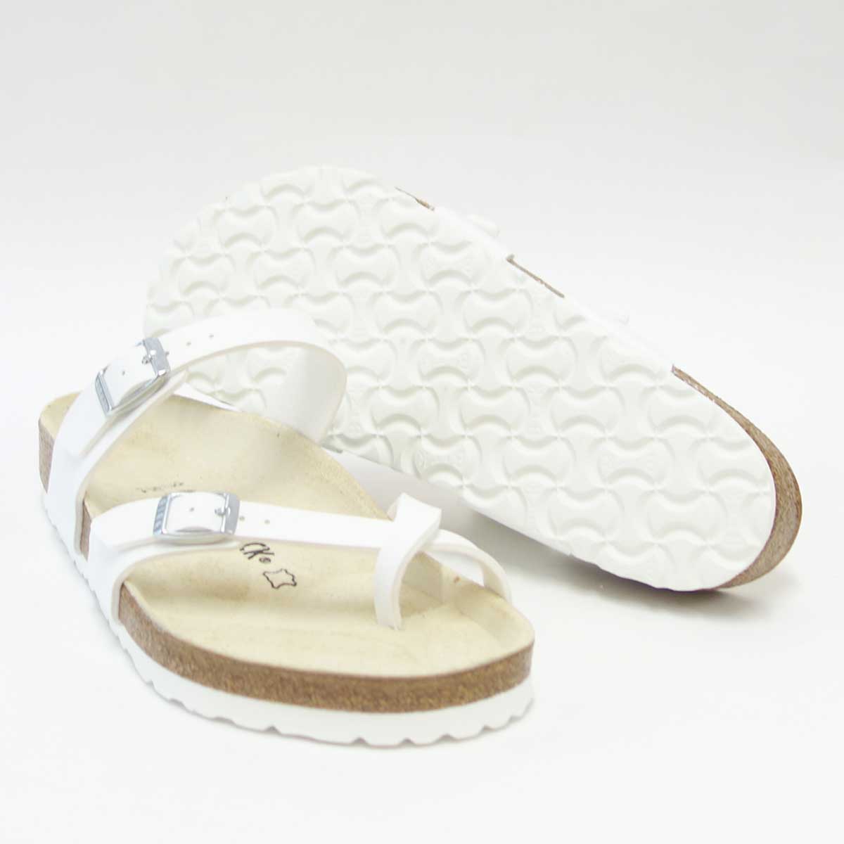 BIRKENSTOCKビルケンシュトックMAYARI（マヤリ）ホワイトGC071051（レギュラーフィット幅広）ドイツ生まれの快適サンダル「正規品」「靴」