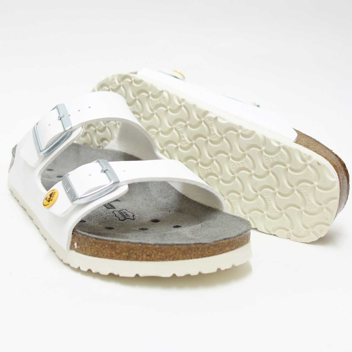 BIRKENSTOCK ビルケンシュトック プロフェッショナル  ARIZONA（アリゾナ） ESD（帯電消散機能付き）  089418 ホワイト（レディース） 「靴」サンダル ALPRO アルプロ 医療機関用