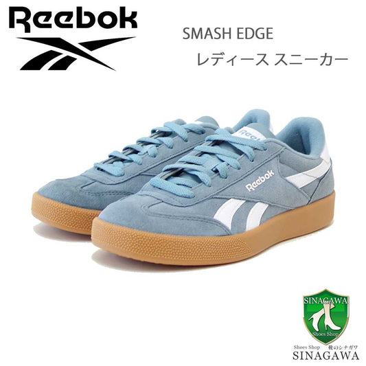 ReebokリーボックSMASHEDGE100208241ブルーグレー（ユニセックス）レディーススニーカークラシックテニスシューズ「靴」