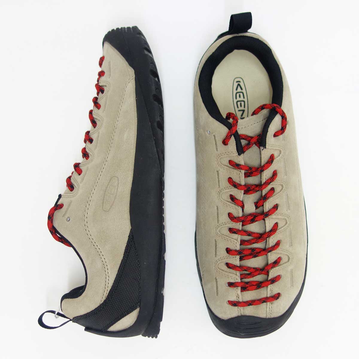 キーン KEEN  JASPER ジャスパー  1002672（メンズ）カラー：SILVER MINK  コンフォートラストのクライミングデザイン 「靴」