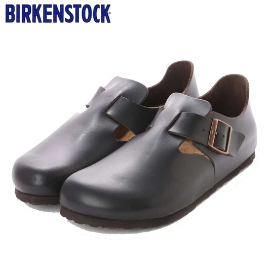 ビルケンシュトック BIRKENSTOCK LONDON（ロンドン）ユニセックス GS 1004304（スムースレザー／ダークブラウン） 「靴」