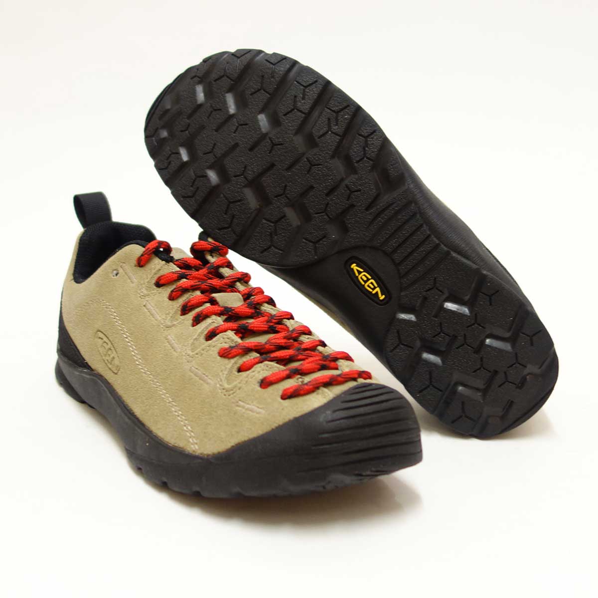 KEEN キーン JASPER ジャスパー  1004347（レディース） コンフォートラストのクライミングデザイン カラー：SILVER MINK 「靴」