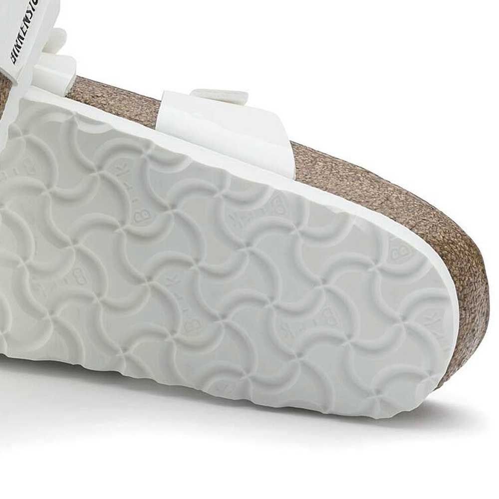 BIRKENSTOCKビルケンシュトックMAYARI（マヤリ）パテントホワイト1005280（レギュラーフィット幅広）レディースサンダルミュールクロッグコンフォートドイツ製「正規品」「靴」