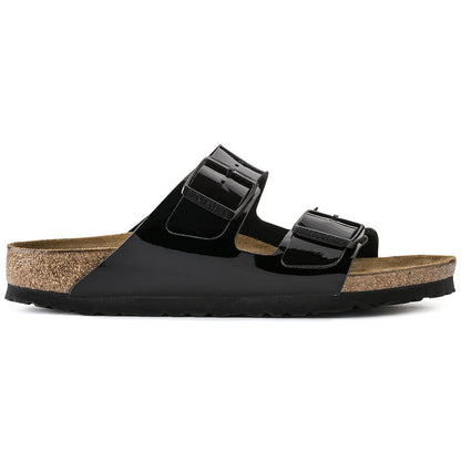 ビルケンシュトック BIRKENSTOCK ARIZONA（アリゾナ）<br>GC 1005292 ブラック パテント（ビルコフロー）<BR>（レディース サンダル）「正規輸入品」ドイツ生まれの快適サンダル<br>「靴」