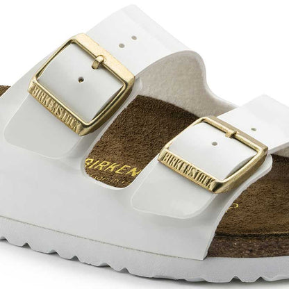 ビルケンシュトック BIRKENSTOCK ARIZONA（アリゾナ）<br>GC 1005294 ホワイトパテント（ビルコフロー）<BR>（レディース サンダル）「正規輸入品」ドイツ生まれの快適サンダル<br>「靴」