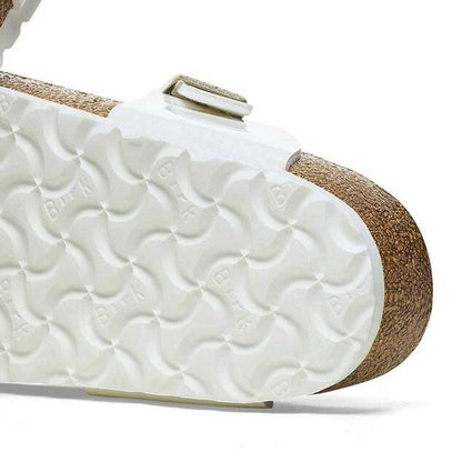 BIRKENSTOCKビルケンシュトックGizeh（ギゼ）パテントホワイト1005299（レギュラーフィット幅広）レディースサンダルミュールクロッグコンフォートドイツ製「正規品」「靴」