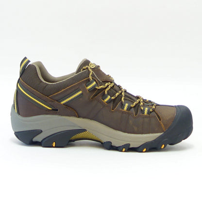 KEEN キーン TARGHEE 2 ターギー 2   1008417（メンズ）カラー：Cascade Brown / Golden Yellow アウトドア ウォータープルーフ スニーカー ウォーキング「靴」