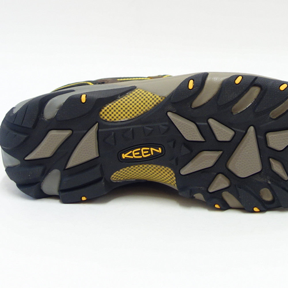 KEEN キーン TARGHEE 2 ターギー 2   1008417（メンズ）カラー：Cascade Brown / Golden Yellow アウトドア ウォータープルーフ スニーカー ウォーキング「靴」