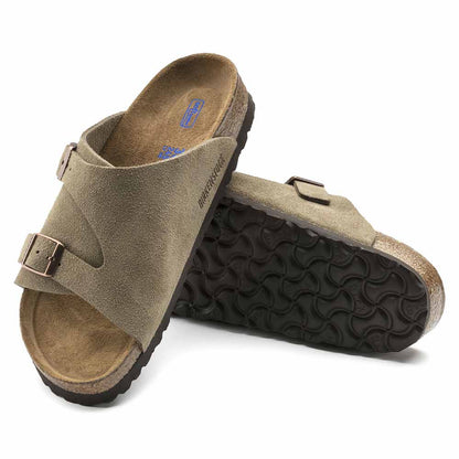 ビルケンシュトック BIRKENSTOCK Zurich Soft Footbed（チューリッヒ ソフトフットベッド）  1009532 トープ（スエードレザー） （ユニセックス サンダル レギュラーフィット）「正規輸入品」 「靴」