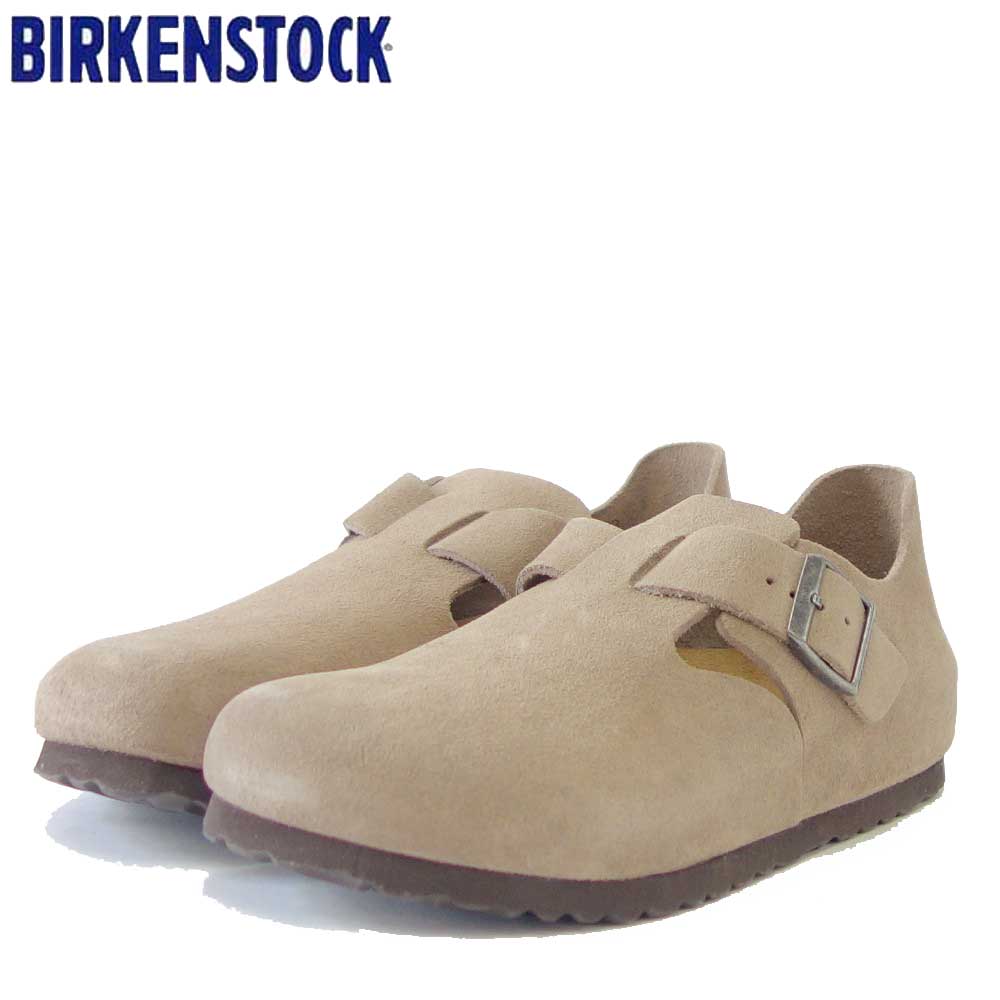 ビルケンシュトック BIRKENSTOCK LONDON（ロンドン）  1010504（スエードレザー／トープ） スリッポン コンフォート シューズ「靴」