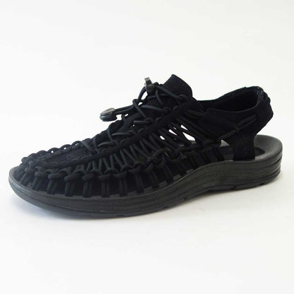 KEEN キーン UNEEK（ユニーク）  1014097（メンズ） キーン独自のハイブリッドサンダル  カラー：Black/Black 「靴」