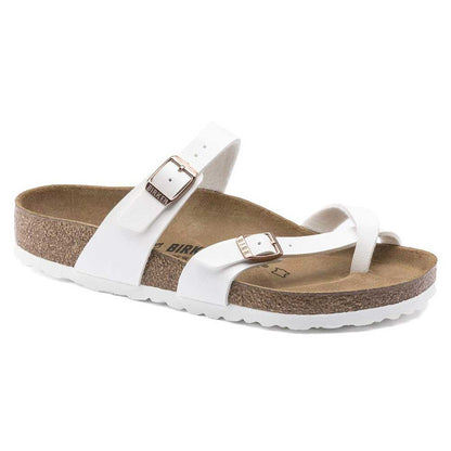 BIRKENSTOCK ビルケンシュトック MAYARI（マヤリ）ホワイト 1014190 （レギュラーフィット 幅広） レディース サンダル ミュール クロッグ コンフォート ドイツ製「正規品」 「靴」