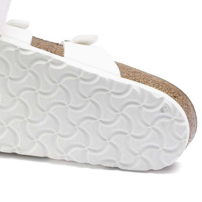 BIRKENSTOCKビルケンシュトックMAYARI（マヤリ）ホワイト1014190（レギュラーフィット幅広）レディースサンダルミュールクロッグコンフォートドイツ製「正規品」「靴」