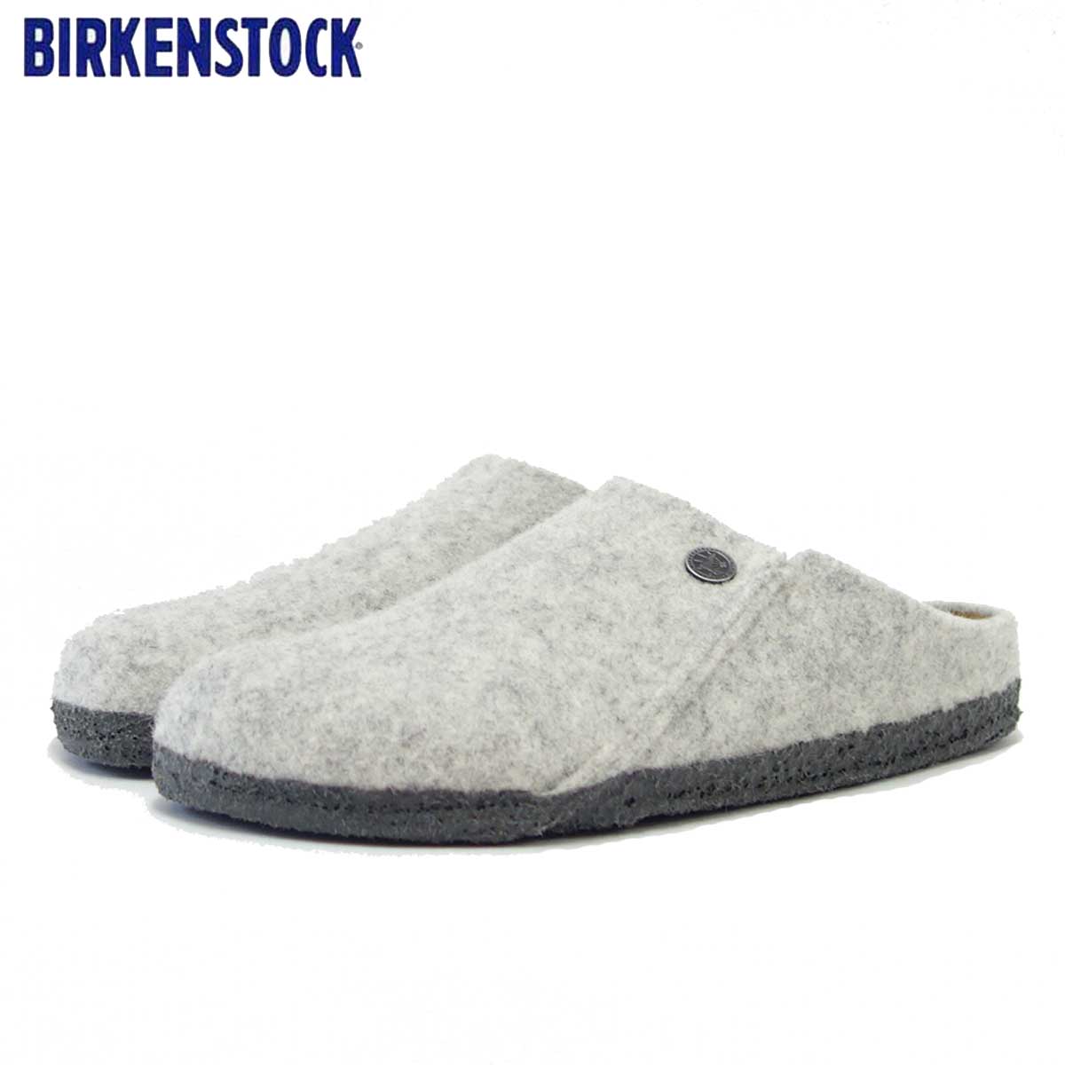 ビルケンシュトック BIRKENSTOCK Zermatt Rivet（ツェルマット）幅広（レギュラーフィット） 1015080（ウールフェルト／ライトグレー） 「靴」